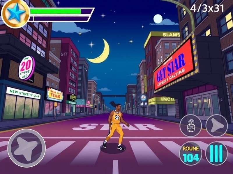 Slam Street Star Gameplay